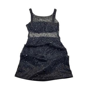 Arden B crystal beaded cocktail club dress